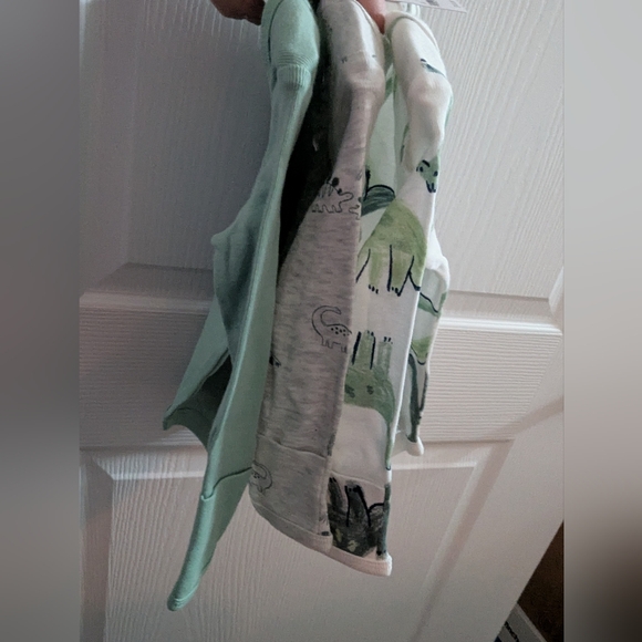 Onesies Dinosaur Print 2 Sets Of 3 - Picture 4 of 10